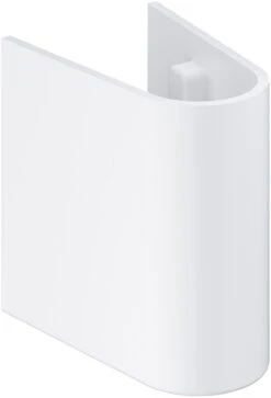 Grohe Euro Keramik Halbsäule 39325000 Alpinweiß, Für Handwaschbecken 45cm