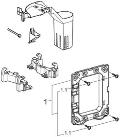 Grohe Fresh Umrüstset 38796000 Für Die Aufnahme Von Duft-Tabs -Heimwerkzeuge Grohe Fresh Umruestset 38796000 fuer die Aufnahme von Duft Tabs 2