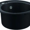 Grohe Komposit-Einbauspüle 31656AP0 Rund, D= 510mm, 1 Becken, Granit Schwarz -Heimwerkzeuge Grohe Komposit Einbauspuele 31656AP0 rund d 510mm 1 Becken granit schwarz