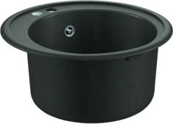 Grohe Komposit-Einbauspüle 31656AT0 Rund, D= 510mm, 1 Becken, Granit Grau