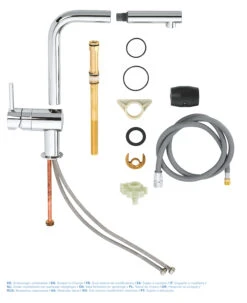 Grohe Minta Küchenarmatur 32168000 Herausziehbarer Auslauf, Chrom -Heimwerkzeuge Grohe Minta Kuechenarmatur 32168000 herausziehbarer Auslauf chrom 5