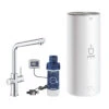 Grohe Red Duo Küchenarmatur 30325001 Chrom, L-Size, L-Auslauf, Mit Boiler -Heimwerkzeuge Grohe Red Duo Kuechenarmatur 30325001 chrom L Size L Auslauf mit Boiler
