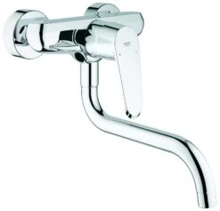 Grohe Spültisch Eurodisc Cosmopolitan 33772002 Chrom, Schwenkbarer Rohrauslauf, Armatur