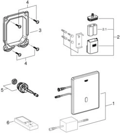 Grohe Tectron Skate Fertigmontageset 37324SD1 Edelstahl, Urinal-Infrarot-Elektronik, Batteriebetrieb 7 Grohe Tectron Skate Fertigmontageset 37324SD1 Edelstahl, Urinal-Infrarot-Elektronik, Batteriebetrieb -Heimwerkzeuge Grohe Tectron Skate Fertigmontageset 37324SD1 edelstahl Urinal Infrarot Elektronik Batteriebetrieb 2