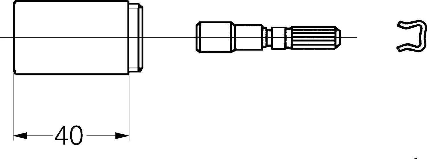 Grohe Verlängerungsset 06427000 Chrom, DN 15, Für Unterputz-Ventil 4 Grohe Verlängerungsset 06427000 Chrom, DN 15, Für Unterputz-Ventil – Bild 2