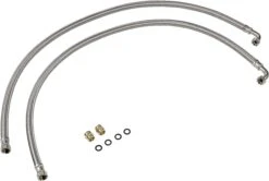 Grünbeck Schlauch-Set 707845 DN 20, Überwurfmutter 3/4"x3/4", 1,5 M, Gerade/90°