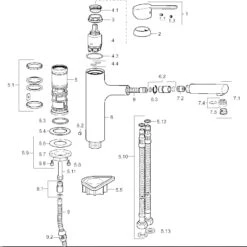 Hansa Hansaronda Küchenarmatur 03342273 Chrom, Auslauf 200 Mm, Schwenkbar, Mit Brause -Heimwerkzeuge Hansa Hansaronda Kuechenarmatur 03342273 chrom Auslauf 200 mm schwenkbar mit Brause 3