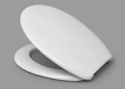 Haro Lago WC-Sitz 533538 Scharniere Edelstahl, FastFix, 2-Punkt, Manhatten