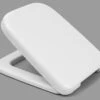Haro WC-Sitz 532600 Weiß, Scharniere Edelstahl, Klappdübel, Nicht Verstellbar -Heimwerkzeuge Haro WC Sitz 532600 weiss Scharniere Edelstahl Klappduebel nicht verstellbar