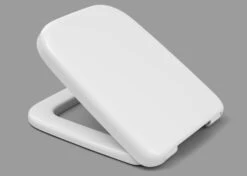 Haro WC-Sitz 532600 Weiß, Scharniere Edelstahl, Klappdübel, Nicht Verstellbar