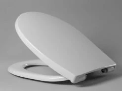 Haro WC-Sitz Passat 530813 Bahamabeige, Edelstahl Scharniere, FastFixmutter