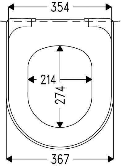 Haro WC-Sitz Wave Premium 531057 Manhatten, Edelstahl Scharniere, Softclose 4 Haro WC-Sitz Wave Premium 531057 Manhatten, Edelstahl Scharniere, Softclose – Bild 2