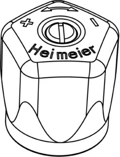 Heimeier Handradkappe 0122-02.327 Für DN 10-32 (3/8-1 1/4"), Baureihe Ab 1988