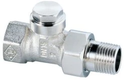 Heimeier Rücklaufverschraubung Regulux 035203000 Durchgang 3/4", Vernickelt, Absperr-/regulierbar