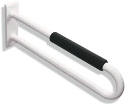 Hewi 801 Wandstützgriff 801.50.34192 750 Mm, Anthrazitgrau, Mit Armpolster Schwarz