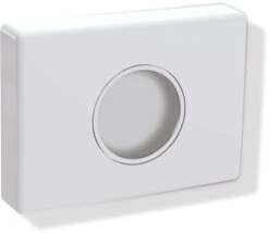 Hewi Hygienebeutel-Spender 800.06.7509192 Grundkörper Signalweiß, Ring Anthrazitgrau, 143x103x27mm