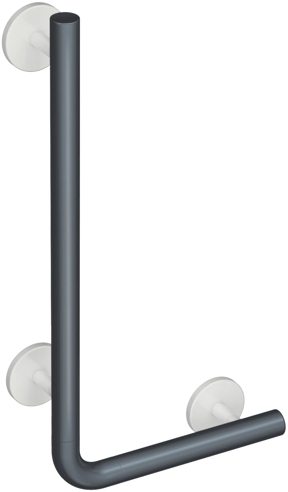 Hewi System 800 K Winkelgriff 950.22.1S9150 Sonderlänge, Stützen Und Rosetten Signalweiß, Stahlblau 3 Hewi System 800 K Winkelgriff 950.22.1S9150 Sonderlänge, Stützen Und Rosetten Signalweiß, Stahlblau