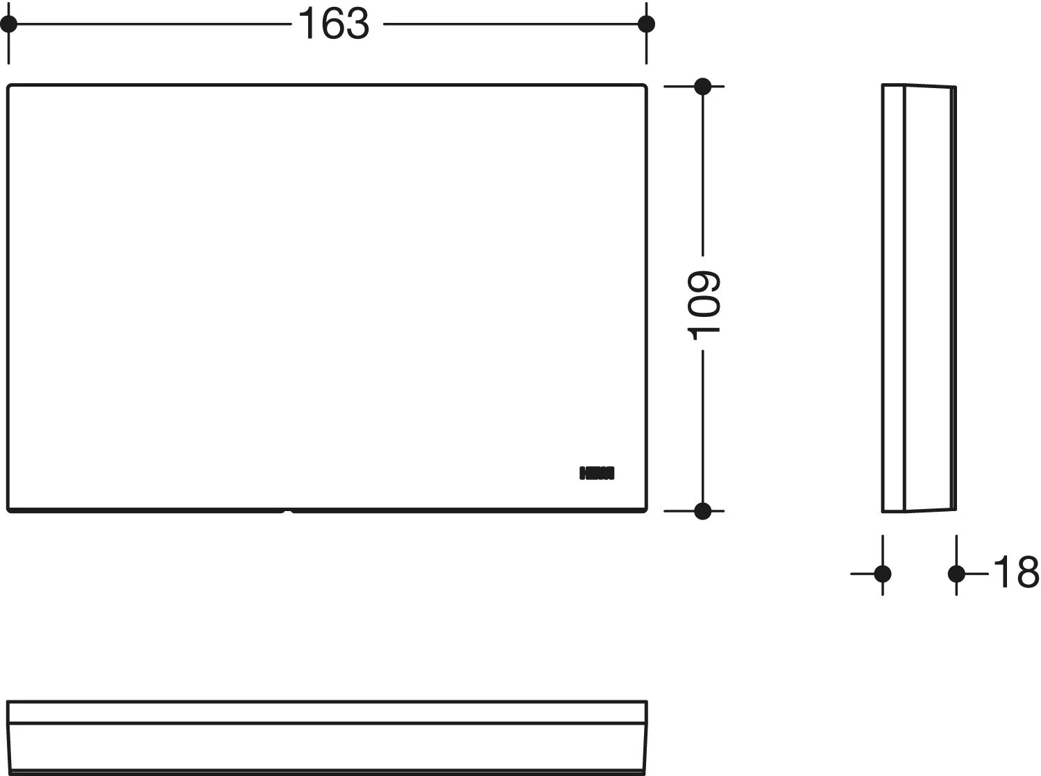 Hewi System 900 Montageplatte 900.51.0034098 Platte Aus Edelstahl Verchromt, Rahmen Signalweiß, Mit Abdeckung 4 Hewi System 900 Montageplatte 900.51.0034098 Platte Aus Edelstahl Verchromt, Rahmen Signalweiß, Mit Abdeckung – Bild 2