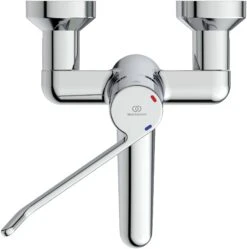 Ideal Standard Ceraplus Wandarmatur B8222AA Chrom, Hebel 18 Cm, Absperrbar, 23 Cm -Heimwerkzeuge Ideal Standard Ceraplus Wandarmatur B8222AA chrom Hebel 18 cm absperrbar 23 cm 2