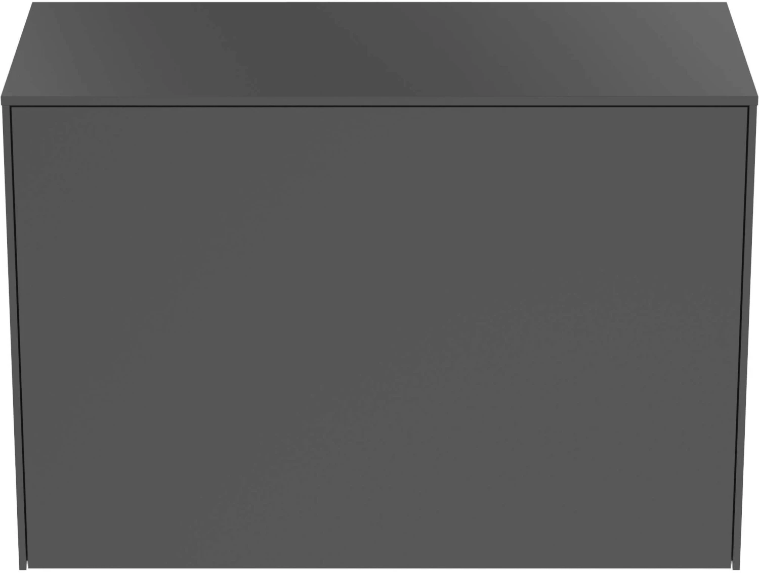 Ideal Standard Conca Waschtisch-Unterschrank T4318Y2 Ohne Ausschnitt, 1 Auszug, 80 X 37 X 55 Cm, Anthrazit Matt Lackiert 3 Ideal Standard Conca Waschtisch-Unterschrank T4318Y2 Ohne Ausschnitt, 1 Auszug, 80 X 37 X 55 Cm, Anthrazit Matt Lackiert