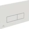 Ideal Standard Oleas WC-Betätigungsplatte R0122AC 234x8,5x154mm, Mechanisch, Weiß 2 Ideal Standard Oleas WC-Betätigungsplatte R0122AC 234x8,5x154mm, Mechanisch, Weiß -Heimwerkzeuge Ideal Standard Oleas WC Betaetigungsplatte R0122AC 234x85x154mm mechanisch weiss