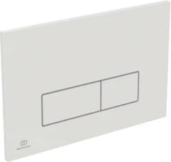 Ideal Standard Oleas WC-Betätigungsplatte R0122AC 234x8,5x154mm, Mechanisch, Weiß