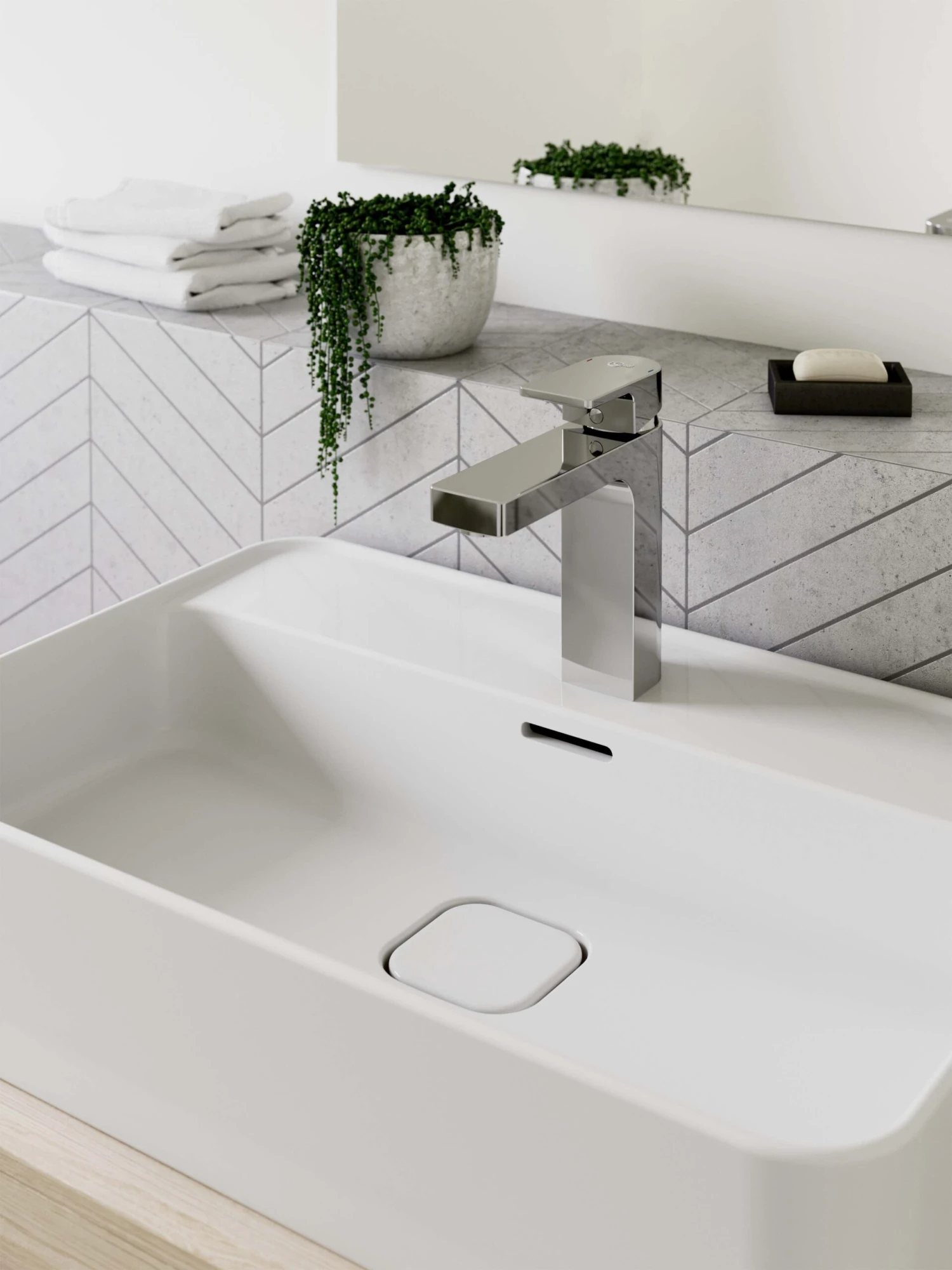 Ideal Standard Strada II Aufsatzwaschtisch T2967MA Weiß Ideal Plus,50x40cm,ohne Hahnloch Und Überlauf 10 Ideal Standard Strada II Aufsatzwaschtisch T2967MA Weiß Ideal Plus,50x40cm,ohne Hahnloch Und Überlauf – Bild 8