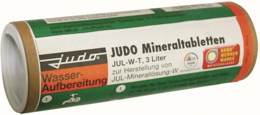 Judo Jul Mineraltabletten 8600011 Für 25 L 3 Judo Jul Mineraltabletten 8600011 Für 25 L
