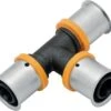KAN-therm KAN-press 6in1 T-Stück 1009257029 63 Mm, PPSU, Mit Presshülse -Heimwerkzeuge KAN therm KAN press 6in1 T Stueck 1009257029 63 mm PPSU mit Presshuelse