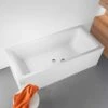 Kaldewei Puro Duo 663 Badewanne 266300010001 170x75cm, Weiß, Überlauf Seitlich -Heimwerkzeuge Kaldewei Puro Duo 663 Badewanne 266300010001 170x75cm weiss Ueberlauf seitlich