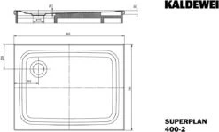 Kaldewei Superplan Duschwanne 430048043231 70x90x2,5cm, Mit Träger, Perl-Effekt, Pergamon -Heimwerkzeuge Kaldewei Superplan Duschwanne 430048043231 70x90x25cm mit Traeger Perl Effekt pergamon 6
