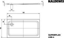 Kaldewei Superplan Xxl Duschwanne 433930023030 90x150x4,3cm, Vollantislip Perl-Effekt, Bahamabeige -Heimwerkzeuge Kaldewei Superplan xxl Duschwanne 433930023030 90x150x43cm Vollantislip Perl Effekt bahamabeige 6
