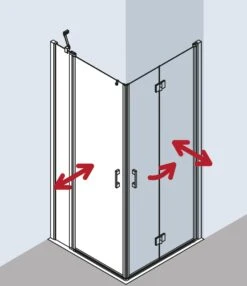 Kermi Liga Eckeinstieg-Hälfte Pendeltür Mit Festfeld LIEPL075201PK 75x200cm, Silber Mattglanz, ESG Klar Clean, Links, Auf Duschwanne 16 Kermi Liga Eckeinstieg-Hälfte Pendeltür Mit Festfeld LIEPL075201PK 75x200cm, Silber Mattglanz, ESG Klar Clean, Links, Auf Duschwanne -Heimwerkzeuge Kermi Liga Eckeinstieg Haelfte Pendeltuer mit Festfeld LIEPL075201PK 75x200cm silber mattglanz ESG klar Clean links auf Duschwanne 4