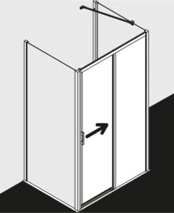 Kermi Liga Gleittür 2-tlg. Bodenfrei Mit Festfeld LID2L110201PK 106-111x200cm, Silber Mattglanz, ESG Klar Clean, Links, Auf Duschwanne -Heimwerkzeuge Kermi Liga Gleittuer 2 tlg. bodenfrei mit Festfeld LID2L110201PK 106 111x200cm silber mattglanz ESG klar Clean links auf Duschwanne 8