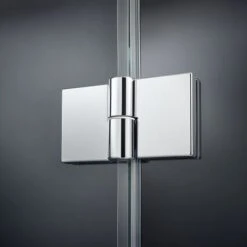 Kermi Liga Pendel-Falttür Für Seitenwand LI2SL120201PK 120x200cm, Silber Mattglanz, ESG Klar Clean, Links, Auf Duschwanne -Heimwerkzeuge Kermi Liga Pendel Falttuer fuer Seitenwand LI2SL120201PK 120x200cm silber mattglanz ESG klar Clean links auf Duschwanne 5