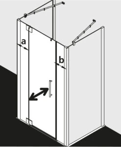 Kermi Pasa XP Pendeltür 1-flügelig Mit Festfeldern PX1GL110201YK 110x200cm, Silber Matt, ESG SR OpacoClean, Links, Auf Duschwanne 10 Kermi Pasa XP Pendeltür 1-flügelig Mit Festfeldern PX1GL110201YK 110x200cm, Silber Matt, ESG SR OpacoClean, Links, Auf Duschwanne -Heimwerkzeuge Kermi Pasa XP Pendeltuer 1 fluegelig mit Festfeldern PX1GL110201YK 110x200cm silber matt ESG SR OpacoClean links auf Duschwanne 1
