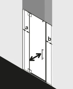 Kermi Pasa XP Pendeltür 1-flügelig Mit Festfeldern PX1GL110201YK 110x200cm, Silber Matt, ESG SR OpacoClean, Links, Auf Duschwanne 11 Kermi Pasa XP Pendeltür 1-flügelig Mit Festfeldern PX1GL110201YK 110x200cm, Silber Matt, ESG SR OpacoClean, Links, Auf Duschwanne -Heimwerkzeuge Kermi Pasa XP Pendeltuer 1 fluegelig mit Festfeldern PX1GL110201YK 110x200cm silber matt ESG SR OpacoClean links auf Duschwanne 2