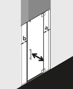 Kermi Pasa XP Pendeltür 1-flügelig Mit Festfeldern PX1GL110201YK 110x200cm, Silber Matt, ESG SR OpacoClean, Links, Auf Duschwanne 13 Kermi Pasa XP Pendeltür 1-flügelig Mit Festfeldern PX1GL110201YK 110x200cm, Silber Matt, ESG SR OpacoClean, Links, Auf Duschwanne -Heimwerkzeuge Kermi Pasa XP Pendeltuer 1 fluegelig mit Festfeldern PX1GL110201YK 110x200cm silber matt ESG SR OpacoClean links auf Duschwanne 4