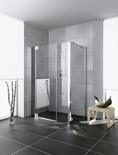 Kermi Pasa XP Pendeltür 1-flügelig Mit Festfeldern PX1GL110201YK 110x200cm, Silber Matt, ESG SR OpacoClean, Links, Auf Duschwanne 3 Kermi Pasa XP Pendeltür 1-flügelig Mit Festfeldern PX1GL110201YK 110x200cm, Silber Matt, ESG SR OpacoClean, Links, Auf Duschwanne