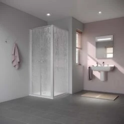 Kermi Pendeltür Nova 2000 90 X 185 Cm, Silber/mattglanz, Kerolan Fontana