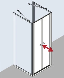 Kermi Pendeltür Nova 2000 90 X 185 Cm, Silber/mattglanz, Kerolan Fontana 13 Kermi Pendeltür Nova 2000 90 X 185 Cm, Silber/mattglanz, Kerolan Fontana -Heimwerkzeuge Kermi Pendeltuer Nova 2000 90 x 185 cm silber mattglanz Kerolan Fontana 3