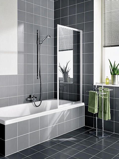 Kermi Vario 2000 Faltwand 1-flügelig V2FW1060141UK 65,1-66,7x140cm, Silber Mattgl., ESG SR Opaco 3 Kermi Vario 2000 Faltwand 1-flügelig V2FW1060141UK 65,1-66,7x140cm, Silber Mattgl., ESG SR Opaco