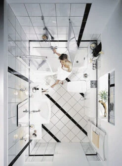 Kermi Vario 2000 Faltwand 2-/1-flügelig V2TS2080142AK 79-81,3x140cm, Weiß, ESG Klar