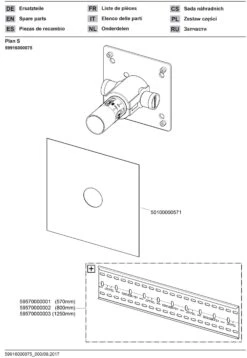 Keuco Plan S Grundkörper 59916000075 Für Wandeinbau, Einbautiefe 70 - 100 Mm -Heimwerkzeuge Keuco Plan S Grundkoerper 59916000075 fuer Wandeinbau Einbautiefe 70 100 mm 2