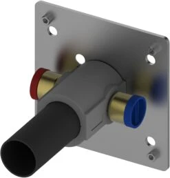 Keuco Plan S Grundkörper 59916000075 Für Wandeinbau, Einbautiefe 70 - 100 Mm