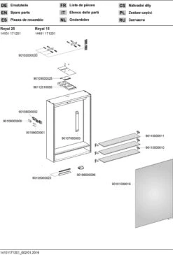Keuco Royal 25 Spiegelschrank 14101171201 Silber Gebeizt Eloxiert, 500x720x150mm, Links -Heimwerkzeuge Keuco Royal 25 Spiegelschrank 14101171201 silber gebeizt eloxiert 500x720x150mm links 7