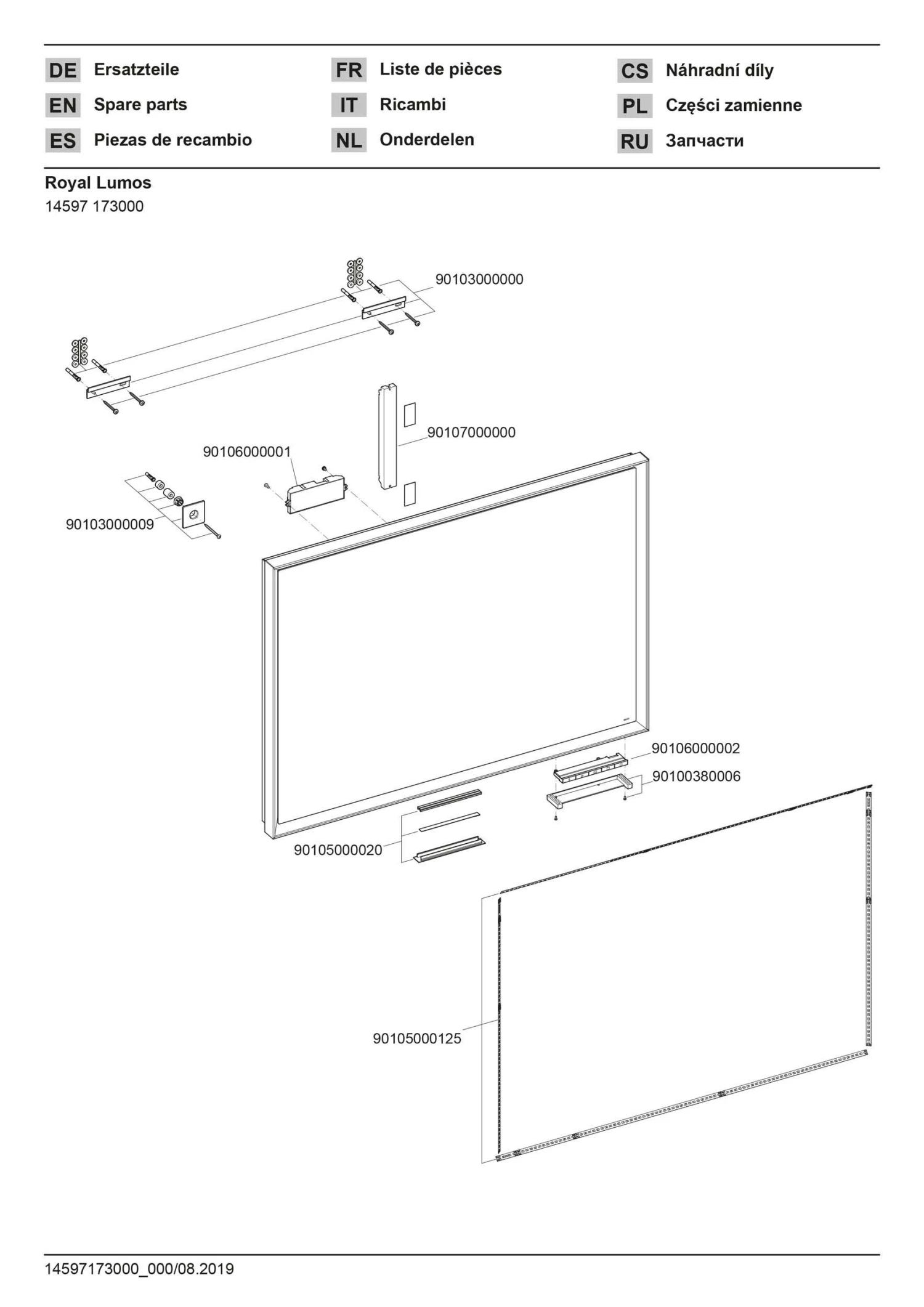 Keuco Royal Lumos Lichtspiegel 14597173000 900x650x60mm, 57 Watt, Stufenlos Einstellbar, Silber-eloxiert 10 Keuco Royal Lumos Lichtspiegel 14597173000 900x650x60mm, 57 Watt, Stufenlos Einstellbar, Silber-eloxiert – Bild 8