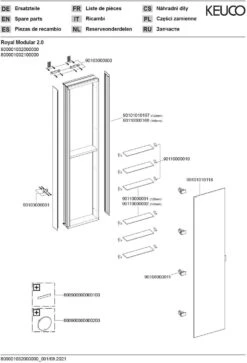 Keuco Royal Modular 2.0 Spiegelschrank 800001032000000 350 X 1600 X 120 Mm, Ohne Steckdose, Wandvorbau, Links 7 Keuco Royal Modular 2.0 Spiegelschrank 800001032000000 350 X 1600 X 120 Mm, Ohne Steckdose, Wandvorbau, Links -Heimwerkzeuge Keuco Royal Modular 2.0 Spiegelschrank 800001032000000 350 x 1600 x 120 mm ohne Steckdose Wandvorbau links 2