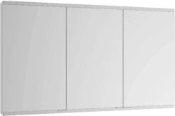 Keuco Royal Modular 2.0 Spiegelschrank 800301141000300 1400 X 900 X 120 Mm, 1 Steckdose, 1 Doppel-USB-Ladestelle, Wandvorbau, 3-türig
