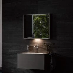 Keuco X-Line Lichtspiegel 33296112500 Beleuchtet, Anthrazit, 800x700x105mm -Heimwerkzeuge Keuco X Line Lichtspiegel 33296112500 beleuchtet anthrazit 800x700x105mm 2